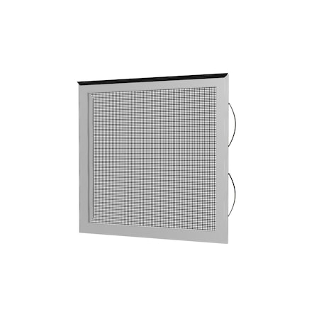 Ritescreen 31 in W x 2 in H Double-Hung Window Screen, DH6, UltraVue Mesh, White DH6-C01-MSUV-L00-H2-W31